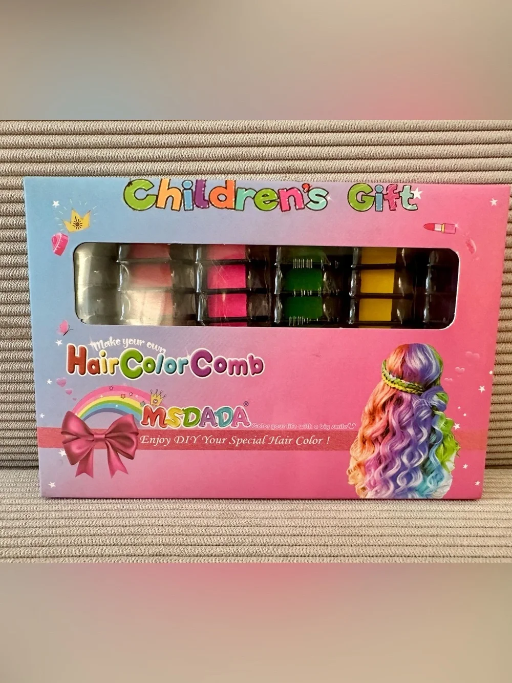 NEW temporary, washable kids' hair color gel/chalk (bundle of 3)